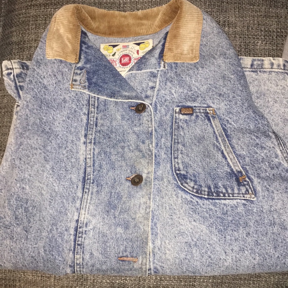 Lee jean jacket trench RARE - Picture 6 of 6